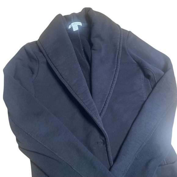 James Perse black knit blazer Size 3 - Picture 6 of 14